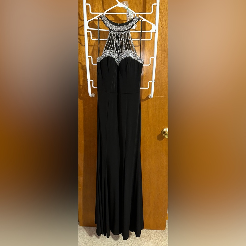 Black mermaid dress